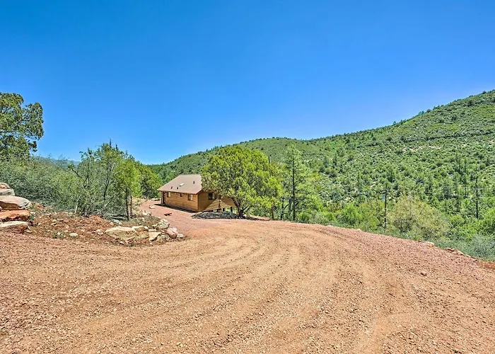 Holiday home Deck & Mogollon Rim Views: Secluded *